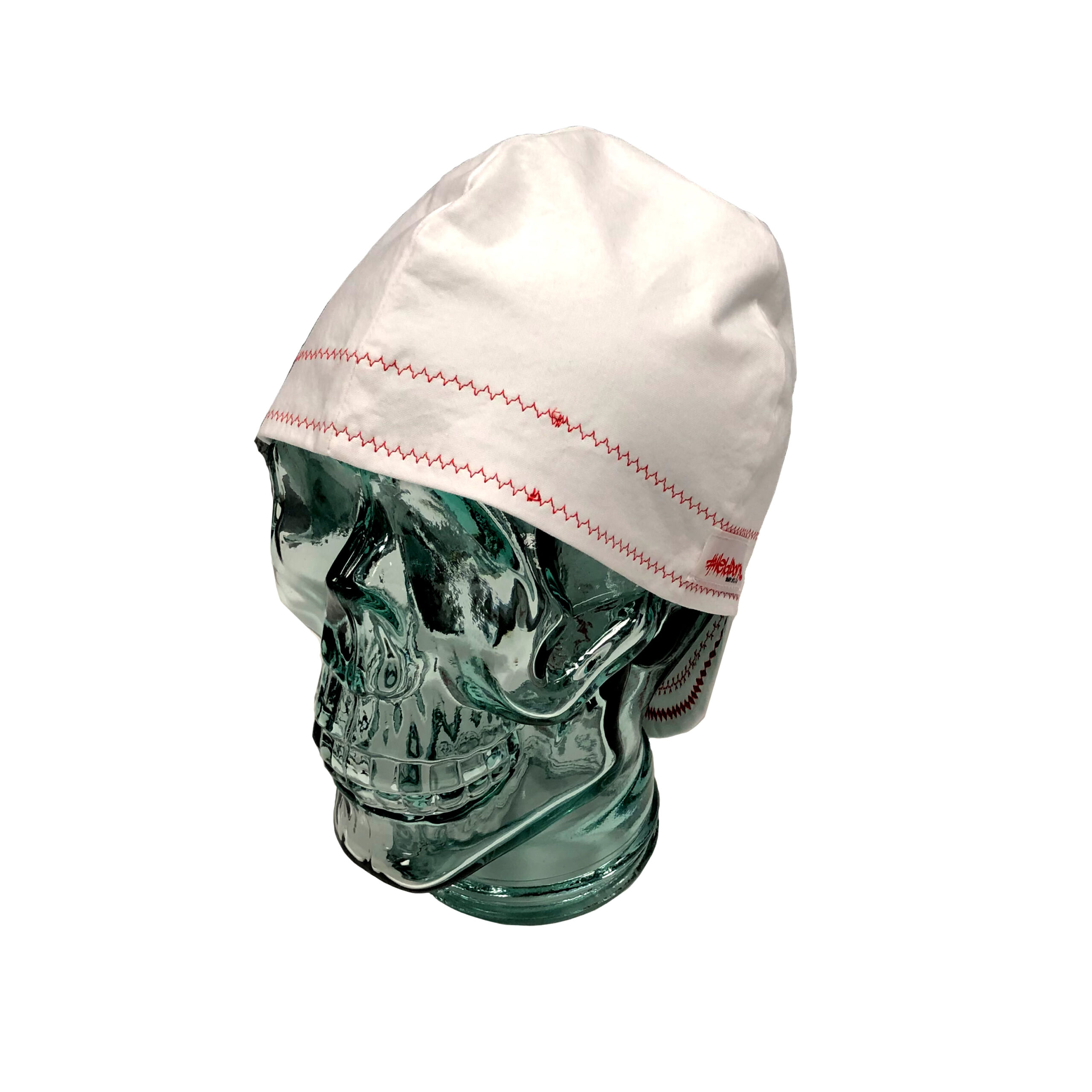 WELDPORN Union White Fitted Welding Caps Weldporn