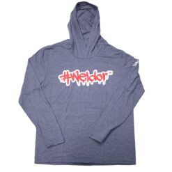 Weldor Weldporn Hooded T-Shirt Gray