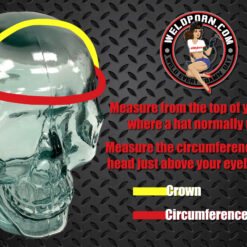 Alternative view of WELDPORN Welding Cap, Spider Web